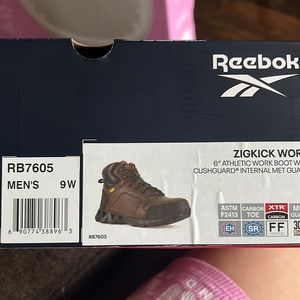 Work boots never worn